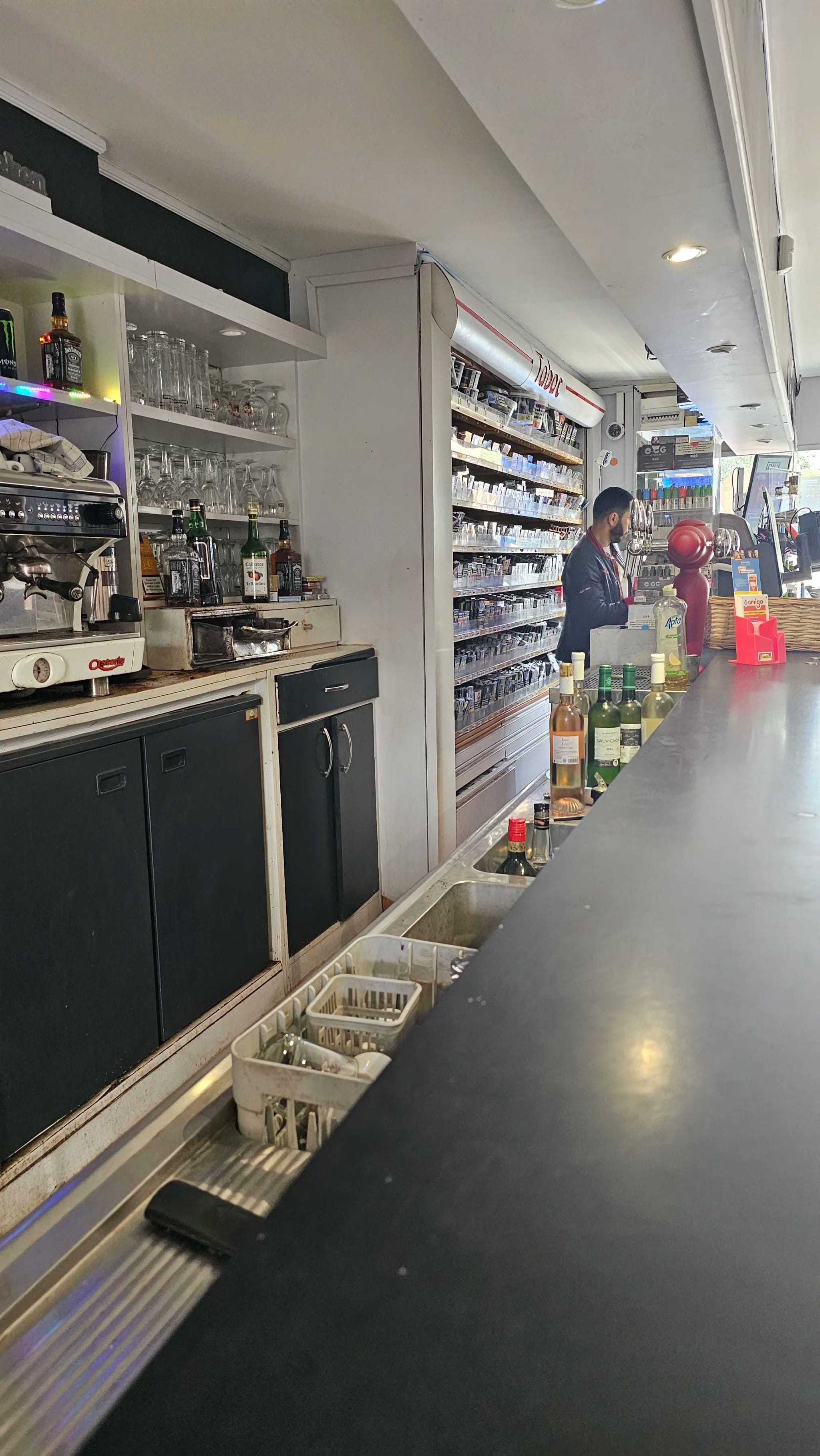 Notre comptoir et espace bar