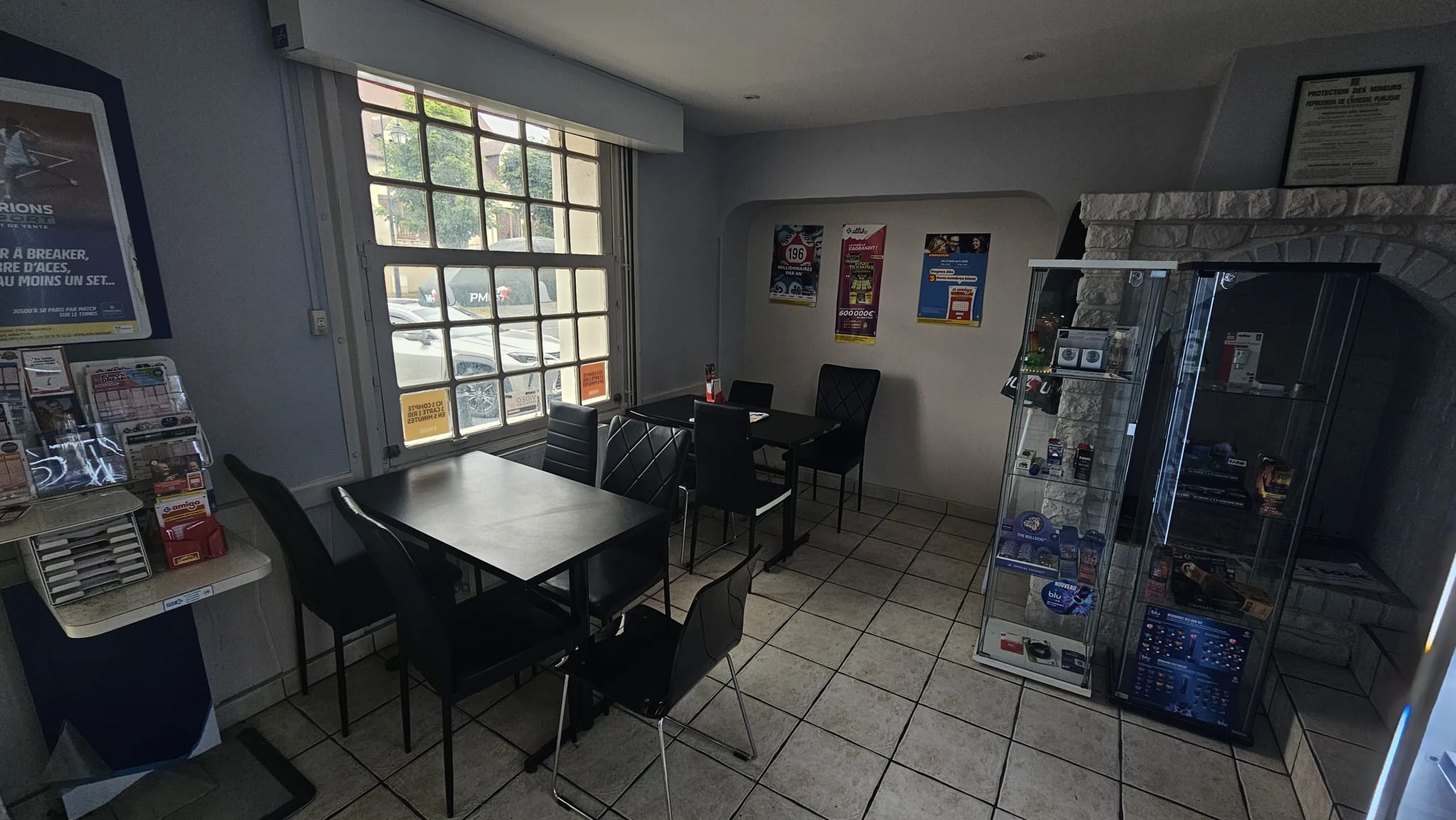 L'intérieur de notre boutique